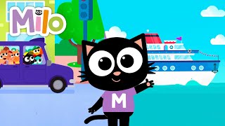 What are Milo's favourite modes of transport | Milo Official Channel