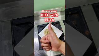 how to make biko with luya(biko bisaya) #tutorial #homemade #food #viralvideo