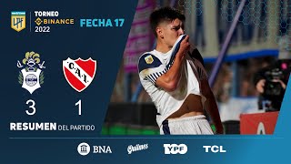 #TorneoBinance | Fecha 17 | resumen de Gimnasia - Independiente