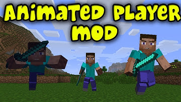 Minecraft Mods -  Animated Player Mod! Animations Of All Kinds! [1.5.1]