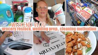 GROCERY HAUL AND RESTOCK, WEDDING SIGNS AND PREP., CLEANING MOTIVATION / WEEKEND VLOG
Hi there! My name is Arika. Im a stay at home/work at home mama and Noni. I have three grown kids, and one teenager living at home. I also have a son-n-law and a daughter-in-law, and one sweet grandbaby! I hope you enjoy watching, and find some inspiration or motivation for homemaking and simple family life. Thank you so much for being here! I hope you enjoy this video!
My AMAZON SHOP:
https://www.amazon.com/shop/dorsettdoorstep?ref=ac_inf_tb_vh
Dog food container similar to mine:
https://www.amazon.com/IRIS-USA-Airtight-Storage-Container/dp/B08WHSVYV6/ref=sr_1_4?crid=U9Q7VKF24Q4R&keywords=dog%2Bfood%2Bstorage%2Bcontainer&qid=1664666671&qu=eyJxc2MiOiI2LjMxIiwicXNhIjoiNS42OCIsInFzcCI6IjUuMTEifQ%3D%3D&sprefix=dog%2Bfood%2B%2Caps%2C139&sr=8-4&th=1
Pet Roller:
https://www.amazon.com/dp/B095YNK2Q4?maas=maas_adg_09D42EDDE57E44B971040F1FC4EF2C77_afap_abs&ref aa_maas&tag=maas
My vacuum:
https://www.walmart.com/ip/BISSELL-Power-Force-Helix-Bagless-Upright-Vacuum/672388349
My mop:https://www.walmart.com/ip/BISSELL-CrossWave-All-in-One-Multi-Surface-Wet-Dry-Vac-2211W/912356953
Shop Halara with my discount codes: https://thehalara.com/
Use code Dorsett at check out to save 15% off one regular priced item
OR use code h10yt to save $10 off your order of $100 or more
(coupons cannot be stacked)
***********************************************
FOLLOW ME ON SOCIAL MEDIA
INSTAGRAM: https://www.instagram.com/dorsettdoorstep/
PINTEREST: https://www.pinterest.com/DorsettDoorstep/_saved/
***********************************************
For collaborations and business inquiries only, please use e-mail:
amdorsett@comcast.net
**Music is from epidemic sound**
**FTC Disclaimer**
Sometimes I am fortunate enough to have products sent to me for free. If I agree to partner with a company for a review, please know that I will always disclose it here. Know that I will also give a 100 percent honest review when making my videos.
**This post contains affiliate links and I may be compensated if you make a purchase after clicking on some of my links. Thank you! **
**This videos is not intended for children under age 13.**
*This video is not sponsored* GROCERY HAUL AND RESTOCK, WEDDING SIGNS AND PREP., CLEANING MOTIVATION / WEEKEND VLOG