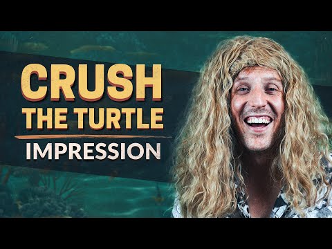 Crush the Turtle Voice Impression — Finding Nemo