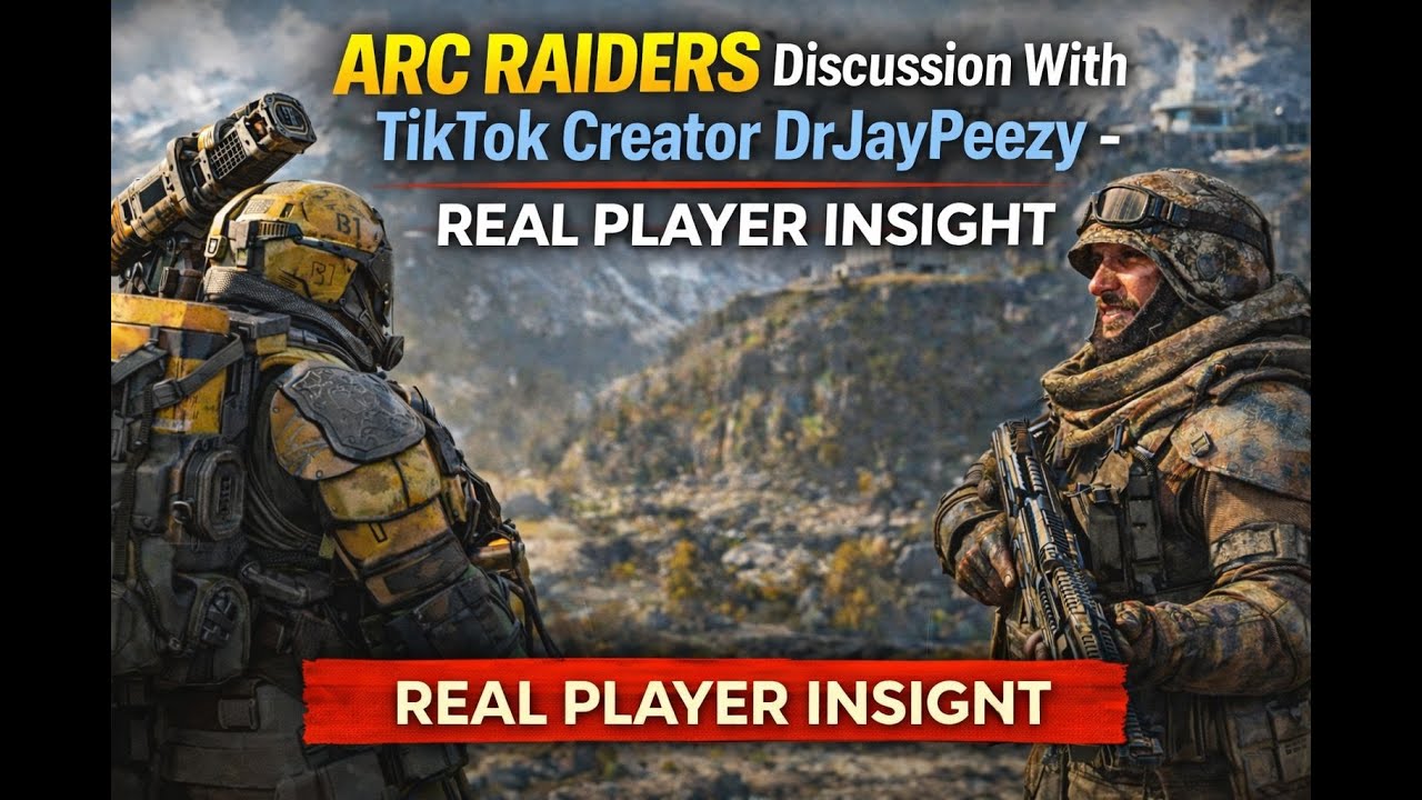 Talking ARC Raiders With TikTok Creator DrJayPeezy