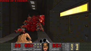 Doom 2 - Overboard (Map 10: Depth Charge+) UV-Fast 100% (WAD Author: mouldy)