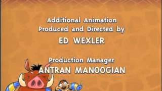 Timon Pumbaa Credits Long Version