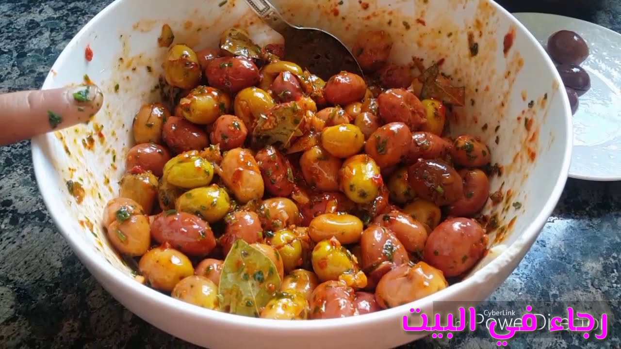 شرمولة سهلة ورائعة لتنسيم الزيتون البلدي مع دردشة عن أسرار تحضير الزيتون