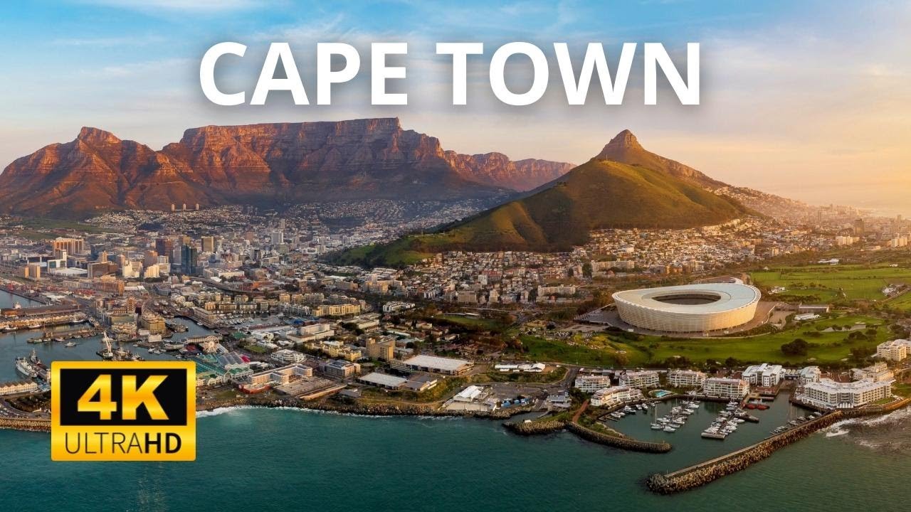 Cape Town City, South Africa 🇿🇦 in 4K 60FPS ULTRA HD HDR Video by Drone