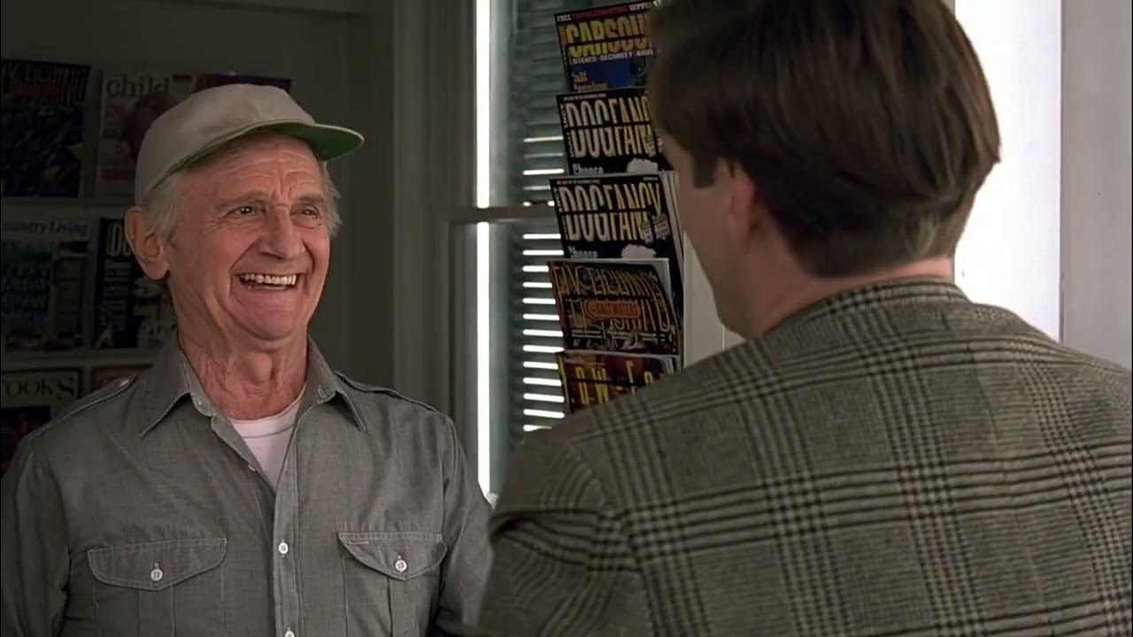 Truman Arrives at Work Kaiser Chicken The Truman Show (1998) Movie Clip HD Scene YouTube