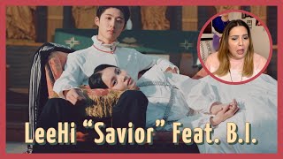 Reacting to 이하이 (LeeHi) - '구원자 (Savior) (Feat. B.I)' Official MV | AmmyXDee