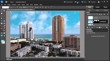 Learn how to use the Gradient Map and Gradient Tool for blending in Adobe Photoshop Elements 10