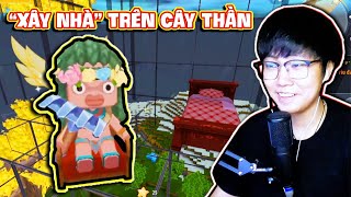 "XÂY NHÀ" TRÊN CÂY THẦN - "TÌM GIÁP" CHO DÂN LÀNG - Mini World Sinh Tồn | Tập 44 | Sheep screenshot 4