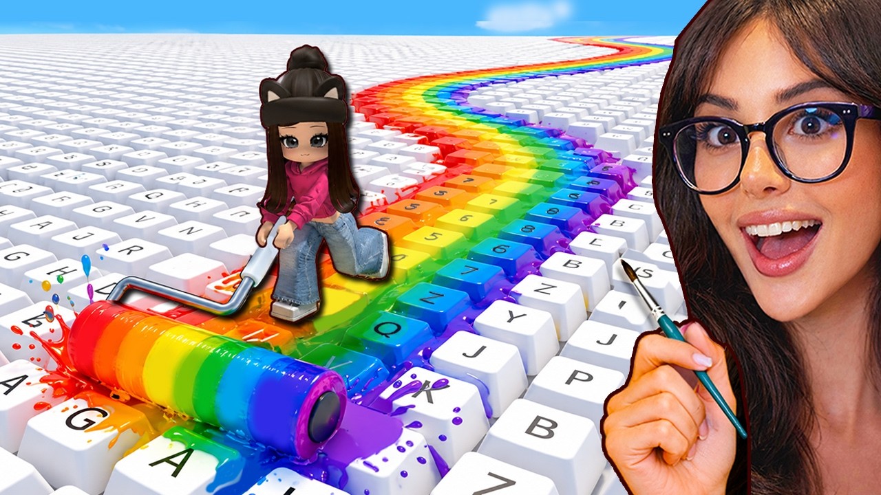 Every Second +1 PAINT to Color KEYBOARD