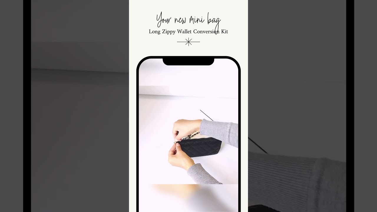 Convert any designer Long Zipper Wallet Into Wallet On Chain 