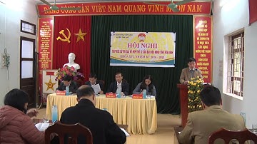 Hội nghị tiếp xúc cử tri sau kỳ họp thứ 12 đại biểu HĐND Tỉnh Khóa XVI, Nhiệm Kỳ 2016 – 2021.