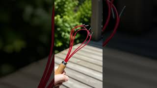 Amazing DIY Tool for Hanging Ropes Overhead! Easy Setup for Quick Storage #DIY #Tools #HomeHacks