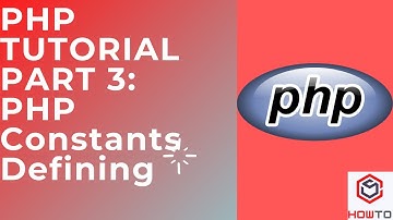 Part 3: Define Constants in PHP