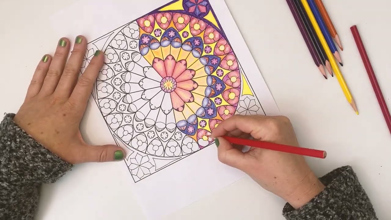 Create A Mandala Dice Roll Game  Mindfulness activities, Mandala, Lessons  activities