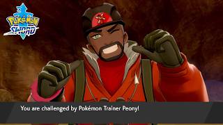 Pokémon Sword - Pokémon Trainer Peony Rematch
