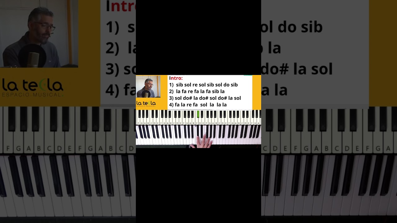 Zamba de amor en vuelo PIANO TUTORIAL #SHorts - YouTube