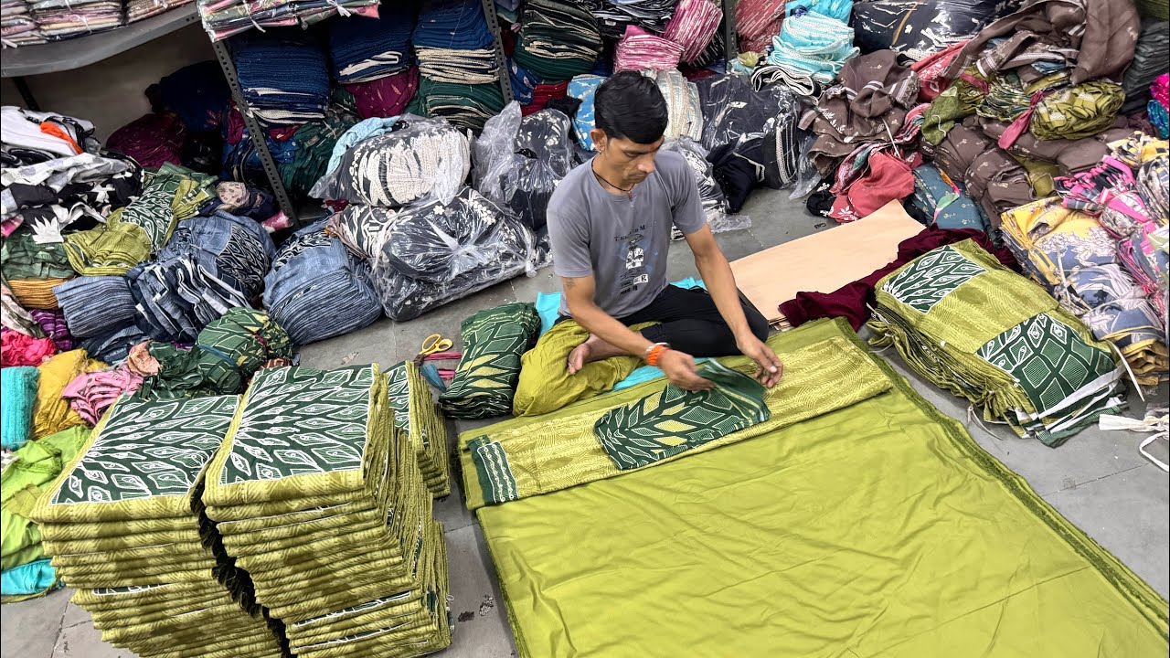 सूट फैक्ट्री का फुल tour सूटो के लिए कहीं और नहीं जा पाओगे होलसेलर भी यही से माल लेते है