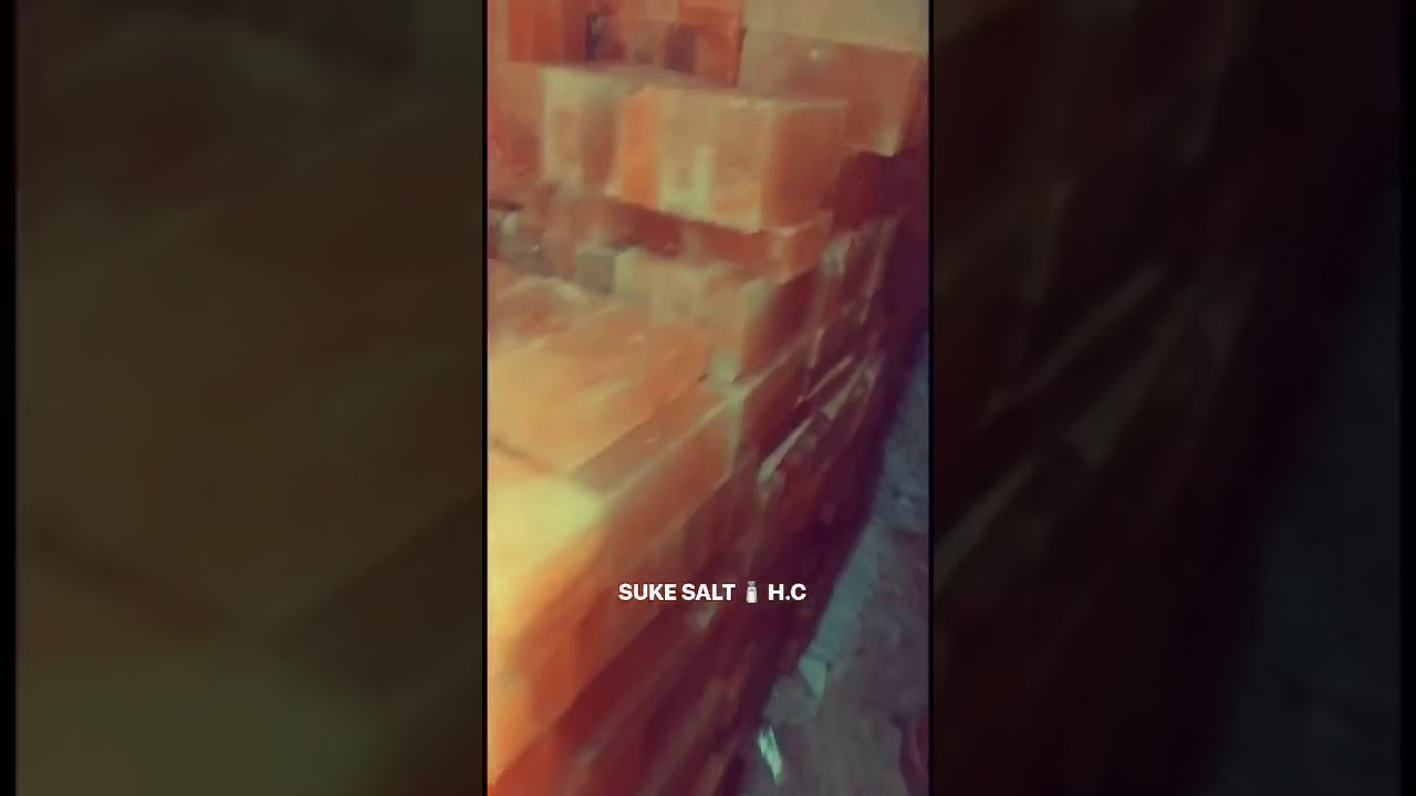 Himalayan Rock Salt Bricks / Tiles