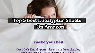 Top 5 Best Eucalyptus Sheets on Amazon in 2025 | Soft, Cooling & Eco-Friendly Bedding Reviews! screenshot 3