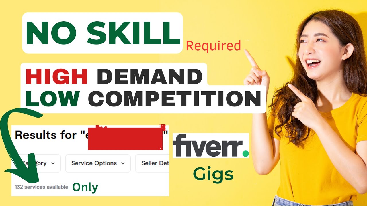 High Demand Low Competition Fiverr Gigs - Top 10 Gigs to Make Money ...