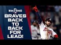 BACK TO BACK HOMERS FOR THE LEAD!! Braves launch 2 HUGE homers to take lead in World Series Game 4!!