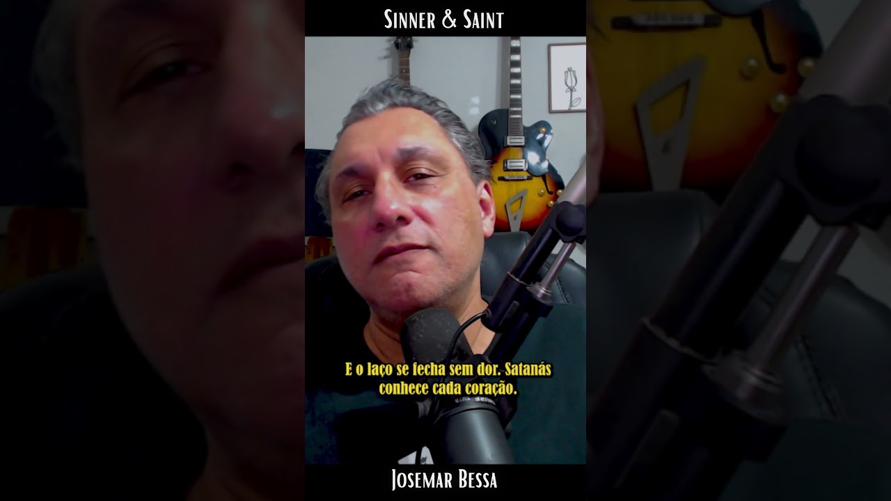 A Graça é mais astuta que o Inferno | Sinner & Saint - Josemar Bessa #reflexão #vida #fe