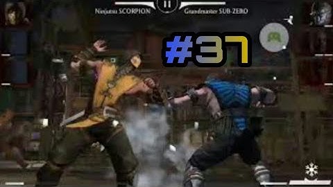 Mortal Kombat - Sub-Zero - Battle mode, walkthrough gameplay part 37 (Android)