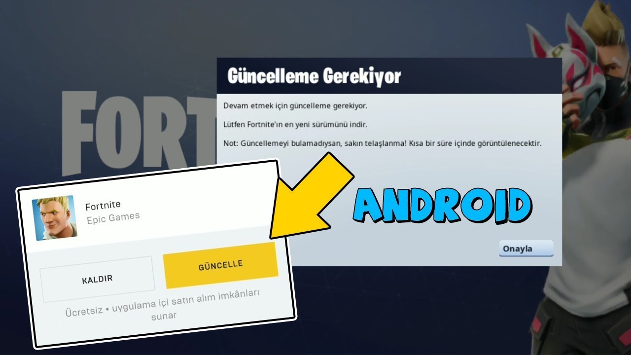 Fortnite Android De Nasil Guncelleniyor Optimize Ve Kurulum - fortnite android de nasil guncelleniyor optimize ve kurulum sureci
