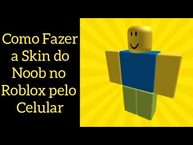 como fazer roupa de noob no roblox