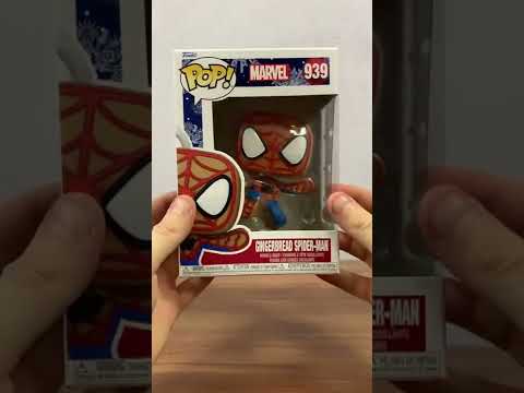 Фигурка Funko POP! Bobble Marvel Holiday Gingerbread Spider-Man