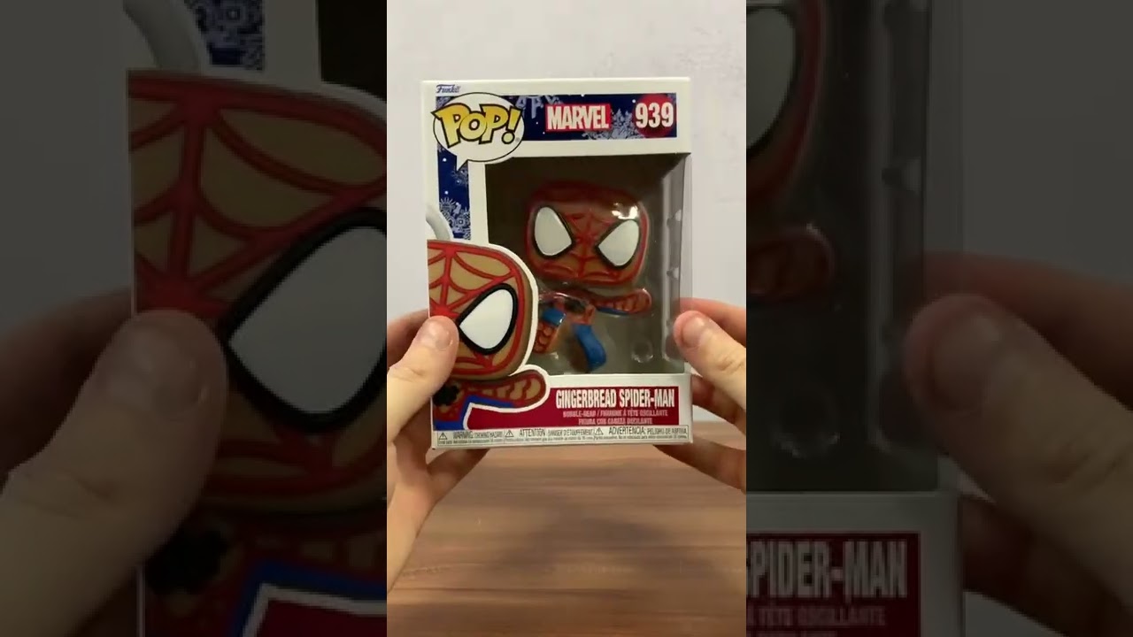Фигурка Funko POP! Bobble Marvel Holiday Gingerbread Spider-Man