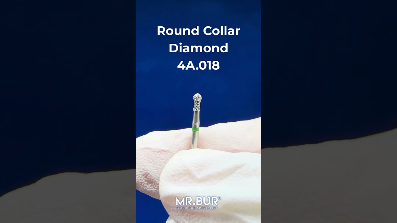 Round Collar Shape Bur | Diamond Dental Bur