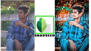 Snapseed Mobile photo editing tutorial | Snapseed Amazing Colour Effect Photo Editing in hindi screenshot 1