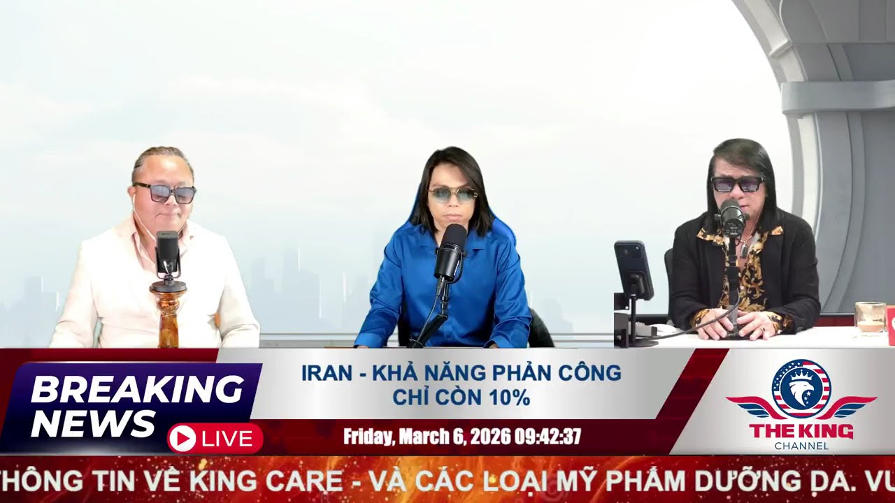 IRAN - KHẢ NĂNG PHẢN CÔNG CHỈ CÒN 10% - 03/06/2026 - The KING Channel