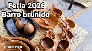 Expo feria barro bruñido 2026 Los Reyes Metzontla Zapotitlan Salinas Puebla México.