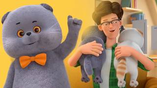 😺 Кот Басик — Антистресс 🍵😺 — Серия 10 (Сезон 3) — Приколы с котом — Весёлые мультики для детей