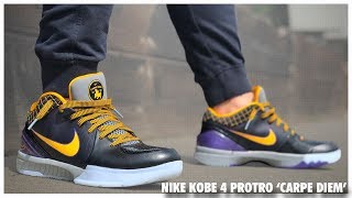 Nike Kobe 4 Protro 'Carpe Diem' - YouTube