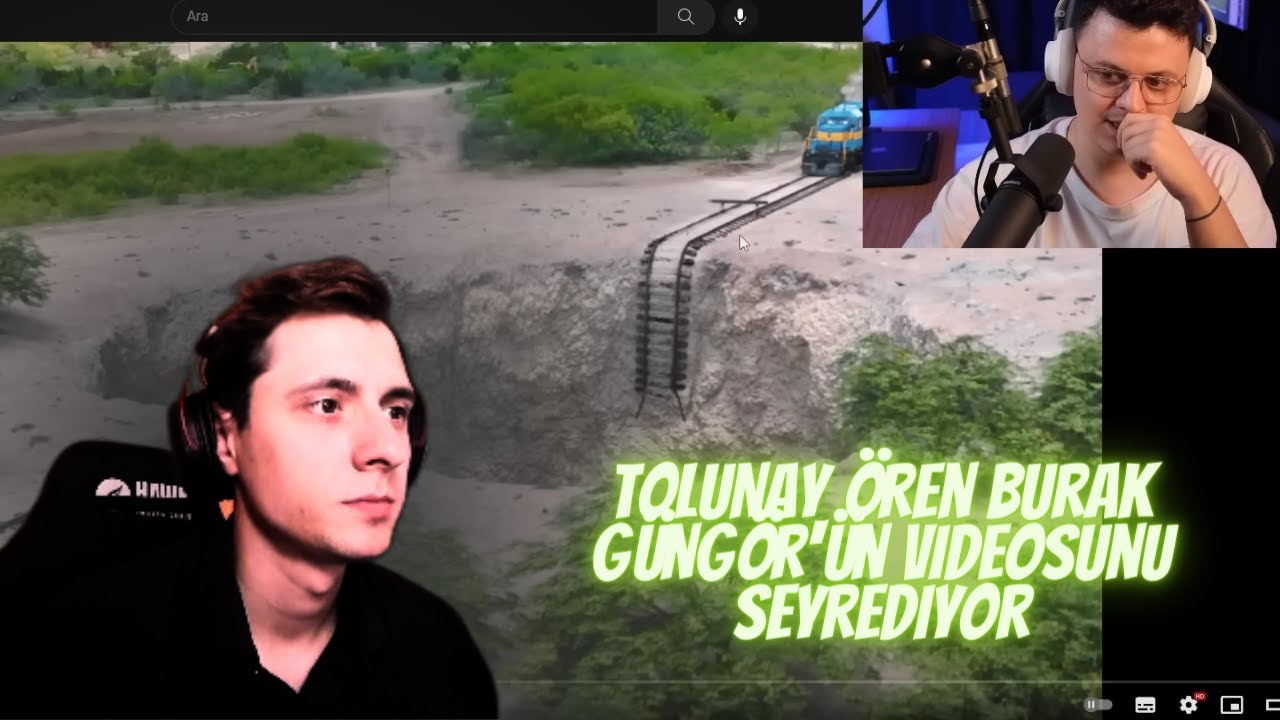 TOLUNAY ÖREN BURAK GÜNGÖR'ÜN MRBEAST VİDEOSUNU SEYREDİYOR @TolunayOren @burak