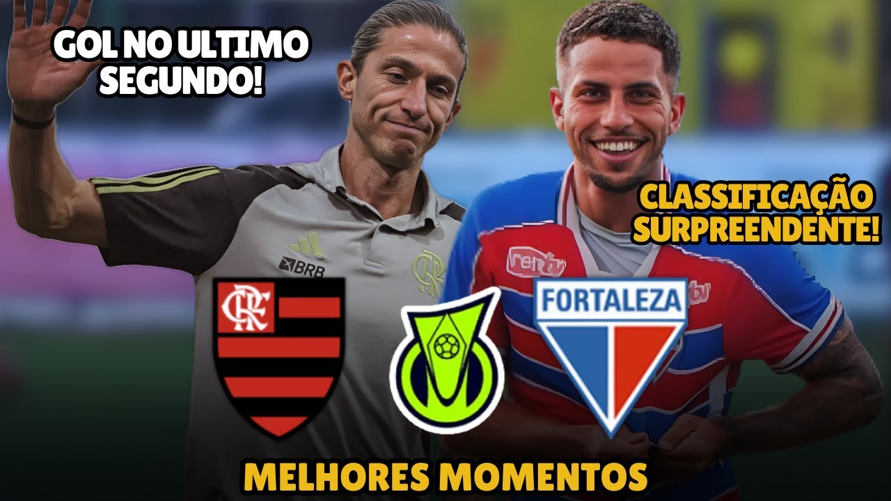 Flamengo x Fortaleza | Melhores Momentos | Quartas de Final Brasileirão ...