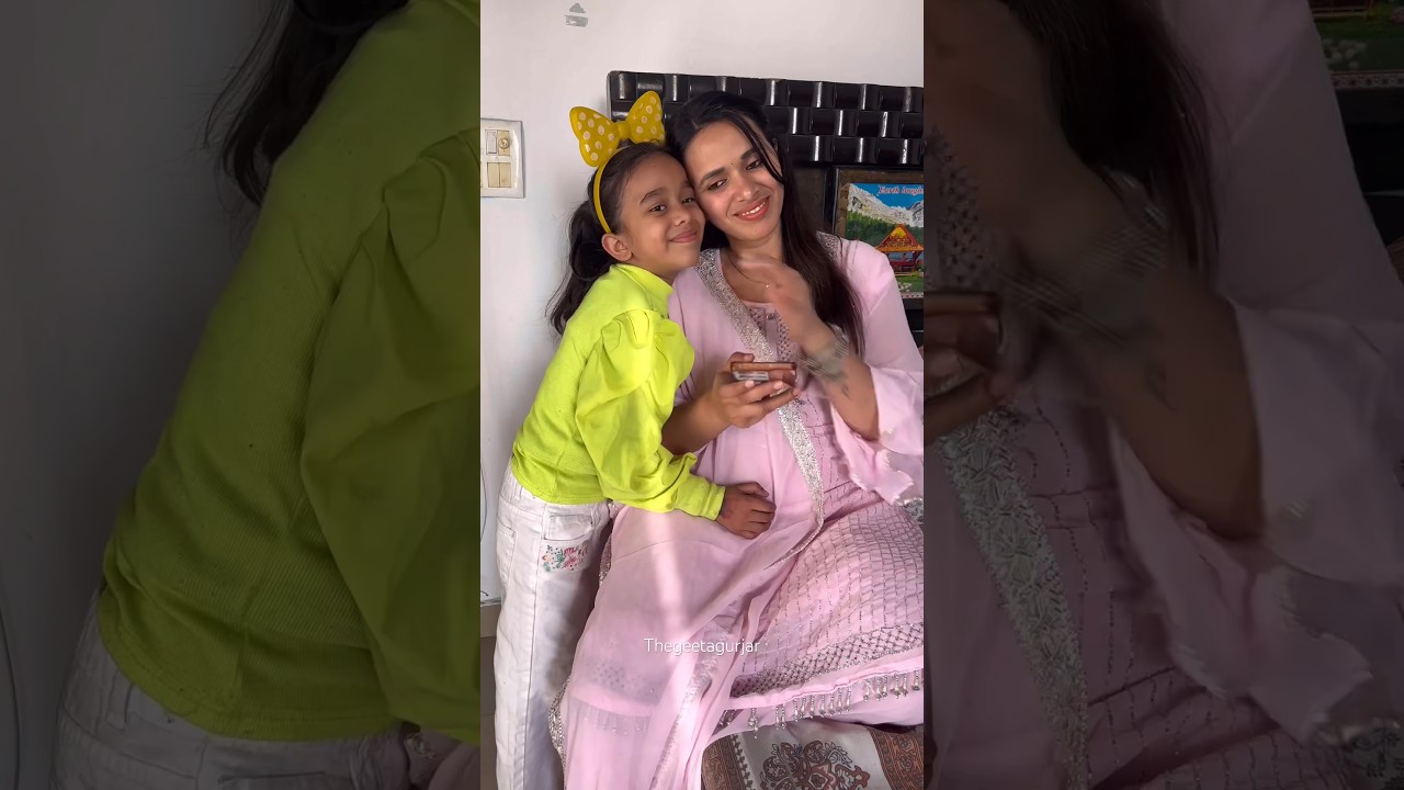 mummy  esa q kr rhi h😌🥹