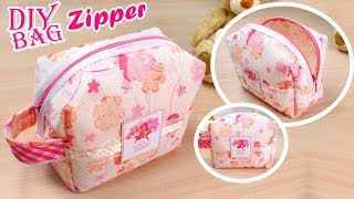 This diy tutorial is about making the cute zipper pouch bag for
keeping your cosmetic or any another need things. you often ask me
templates...