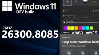 Windows 11 Dev Build 26300.8085 (26H2): What's New? screenshot 5
