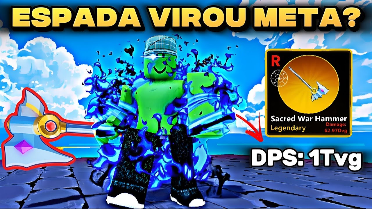 TESTEI A MELHOR ESPADA DO ARISE CROSSOVER - ROBLOX
