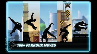 Famous All parkour tricks from the vector game Net Worth