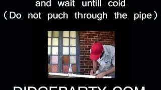 Pvc Didgeridoo - How To Make A Pvc Didgeridoo