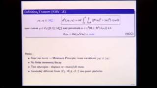 Contributed Talks - Léonard Monsaingeon