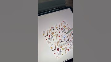 Pattern für shutterstock. #pattern #handdrawn  #shutterstock #doodle